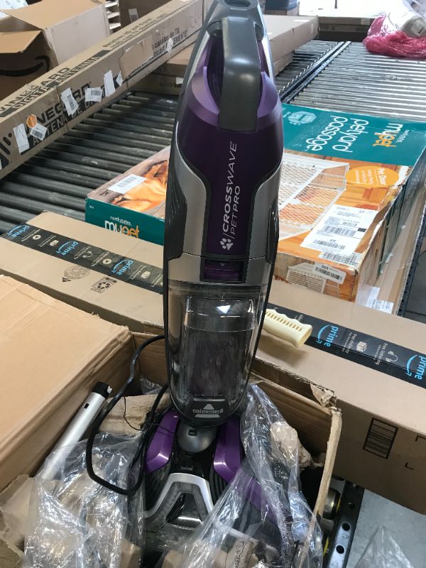 Photo 2 of Bissell Crosswave Pet Pro All in One Wet Dry Vacuum Cleaner and Mop for Hard Floors and Area Rugs, 2306A
