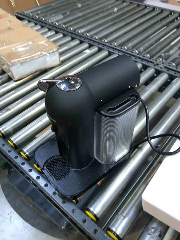 Photo 4 of Nespresso Vertuo Coffee and Espresso Machine Bundle with Aeroccino Milk Frother by Breville, Matte Black
