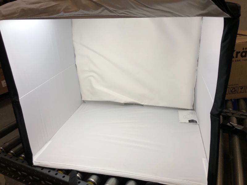 Photo 3 of AmazonBasics Portable Foldable Photo Studio Box with LED Light