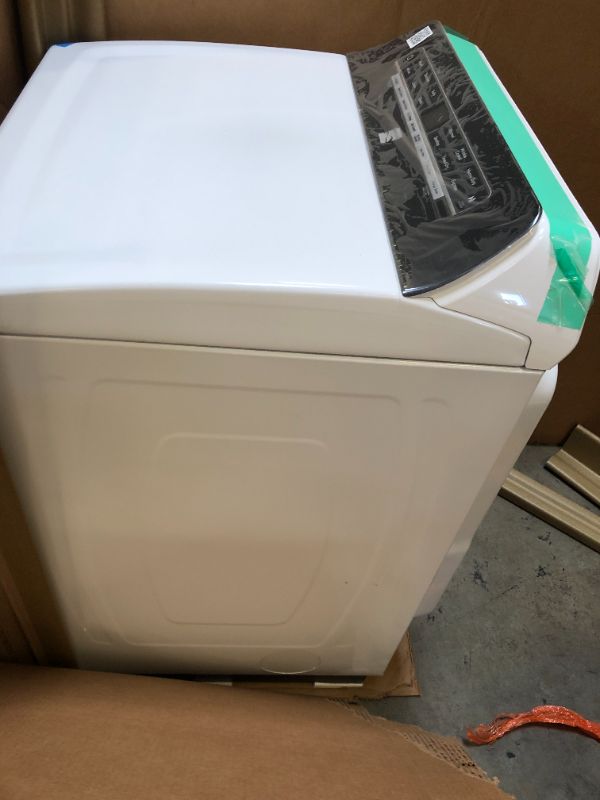 Photo 3 of Kenmore 61652 7.4 Cubic Feet Front Load Electric Dryer with Steam Technology, White
