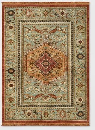 Photo 1 of 5'x7' Woven Accent Rug Floral - Threshold

