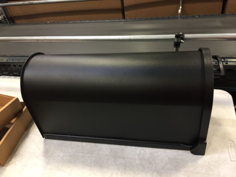 Photo 9 of Gibraltar Mailboxes Arlington Large Capacity Galvanized Steel Textured Black, Post-Mount Mailbox, AR15B000
