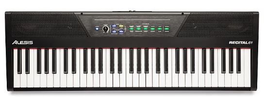 Photo 1 of Alesis Recital 61 Piano Keyboard
