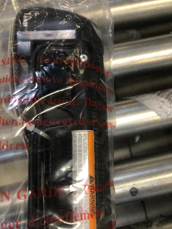 Photo 1 of 13"x71"  retractable baby gate  black 