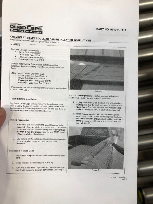Photo 6 of  97101 QuadCaps™ Bed Rail Protectors
