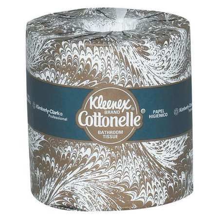 Photo 1 of Kleenex(R) COTTONELLE(R) 2-Ply Bathroom Tissue, 451 Sheets Per Roll, Case Of 60 Rolls
