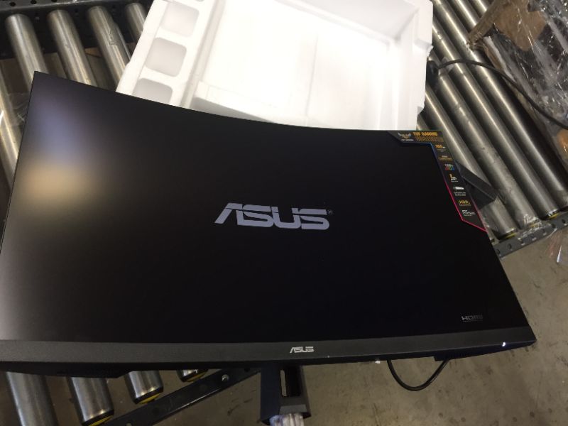 Photo 1 of ASUS TUF Gaming 32" 2K HDR Curved Monitor (VG32VQ1B) - WQHD (2560 x 1440)