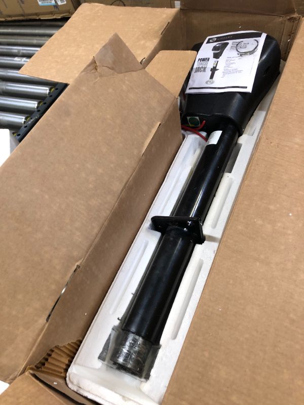 Photo 1 of Lippert Electric Tongue Jack, Black 285318