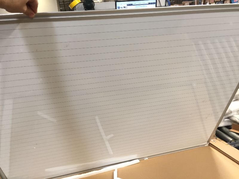 Photo 1 of LINED WHITE BOARD 3FT X 4FT 