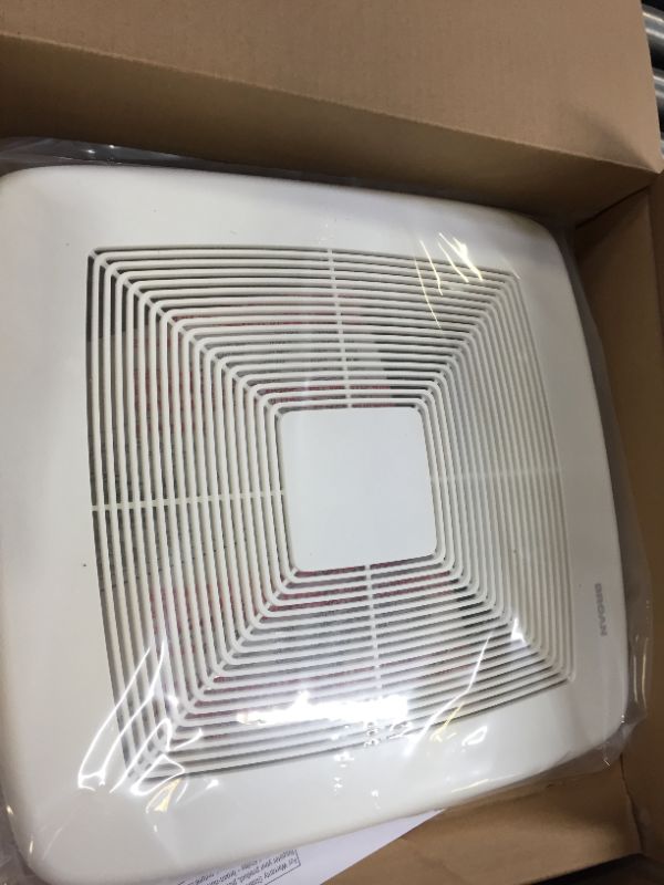 Photo 2 of Broan-NuTone QTXE110150DC Bathroom Ventilation, ENERGY STAR Certified, 110-130-150 CFM Bath Fan, White
