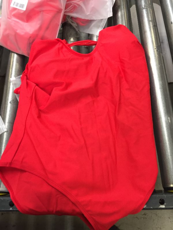 Photo 2 of ONE PIECE RED SWIMSUIT WOMENS LARGE