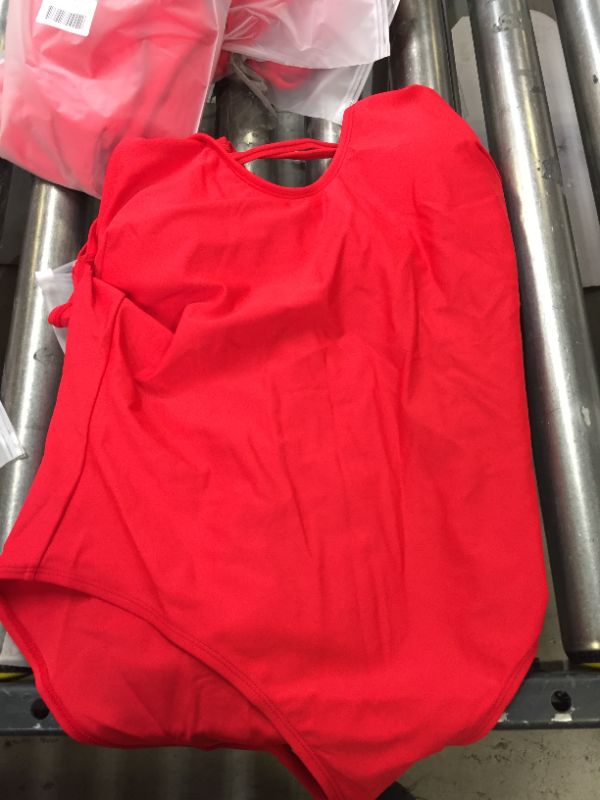 Photo 2 of ONE PIECE RED SWIMSUIT WOMENS XL