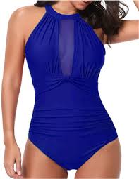 Photo 1 of  ONE PIECE BLUE SWIMSUIT WOMENS S