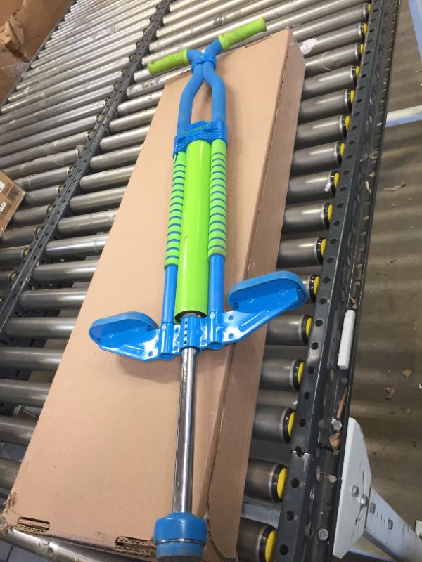 Photo 2 of Flybar Foam Master Pogo Stick (Blue/Green 2.0)
