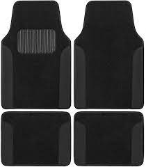 Photo 1 of BDK MT202 Fresh Carpet Floor Mats for Car Sedan SUV Truck-Two Tone Color Design