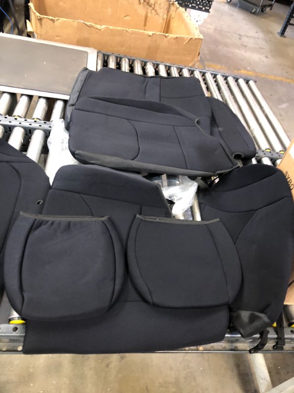 Photo 2 of Rough Country Neoprene Seat Covers compatible w/ 2007-2018 Jeep Wrangler JK Custom Water Resistant