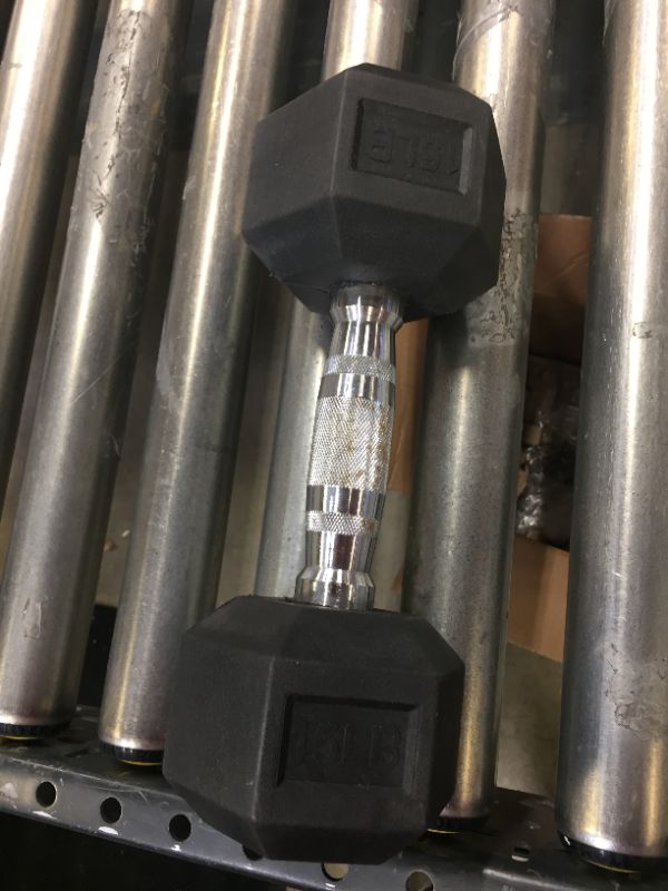 Photo 2 of 15LB DUMBELL