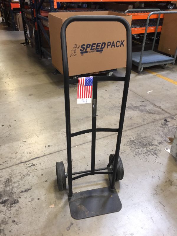 Photo 2 of  600 lb. 3-Height Hand Truck with Flow Back Handle and 8" Solid Rubber Wheels