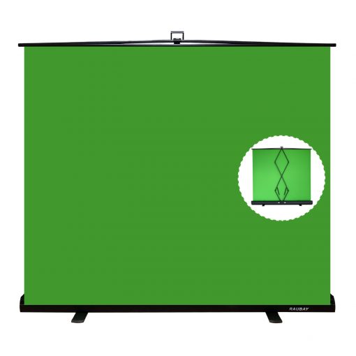 Photo 1 of 6.7? x 6.3? Collapsible Green Screen

