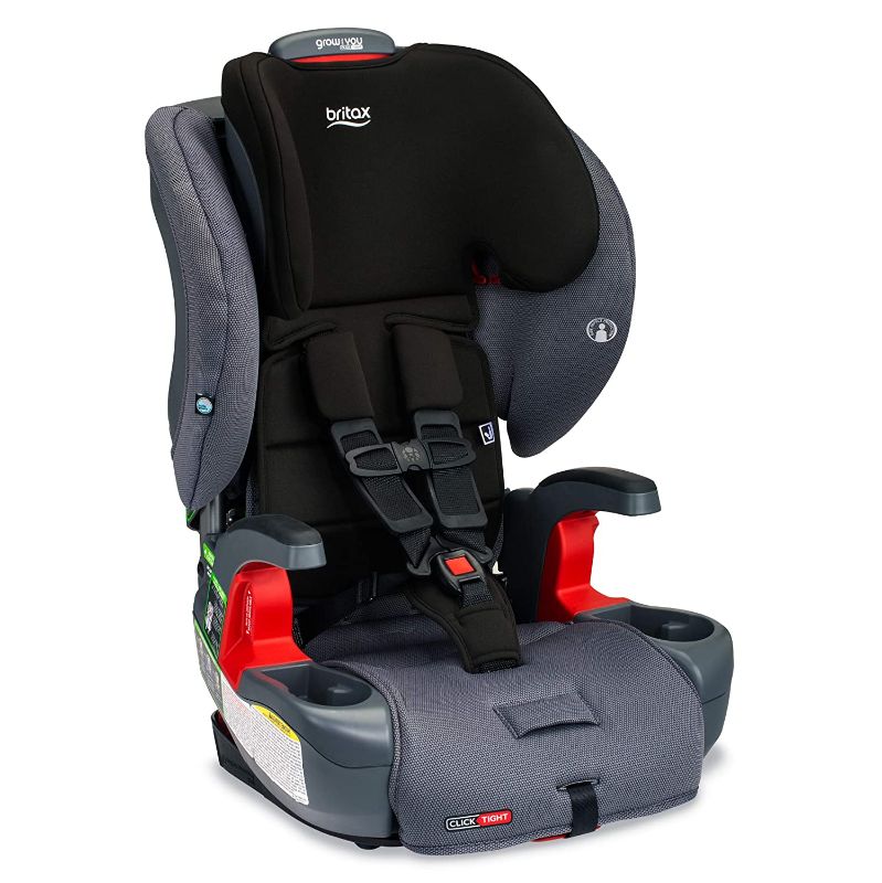 Photo 1 of Britax Grow with You ClickTight Harness-2-Booster Car Seat, Asher BLACK 
