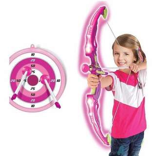 Photo 1 of King Sport Light Up Pink Archery Set
