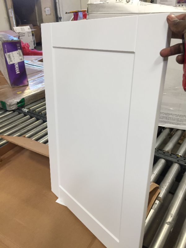 Photo 1 of 28 x 20 white cabinet face