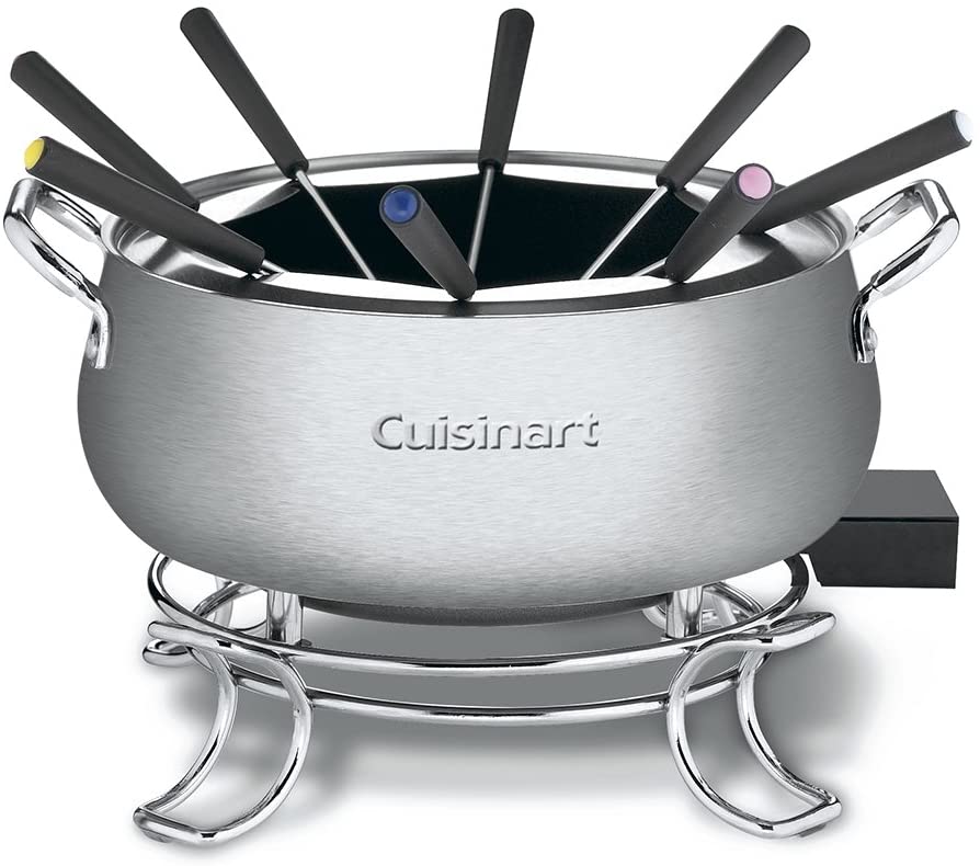 Photo 1 of Cuisinart CFO-3SS Electric Fondue Maker, Brushed Stainless, 6.12" x 10.50" x 7.00"
(( OPEN BOX ))