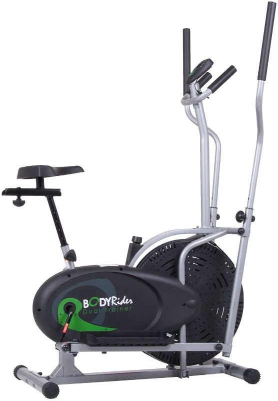 Photo 1 of  Body Rider 2in1 Fitness Machine With Elliptical Trainer Stationary Exercise Bike