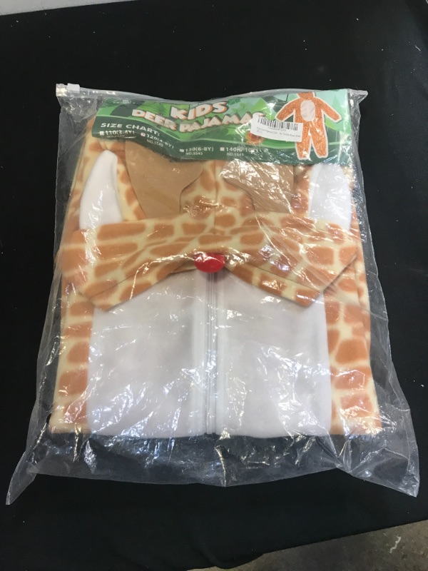 Photo 1 of kids deer pajamas - sizer 4 - 6 years 