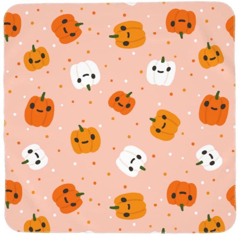 Photo 1 of Christmas Cartoon Pumpkin Newborn Baby Swaddle Blanket Cute Wrap Receiving Blankets Soft Large Swaddle Receiving Gifts for Baby Boy Girl
