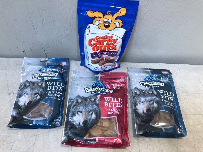 Photo 1 of Dog Snack Pack  exp date from 10-2021 to 02-2022  