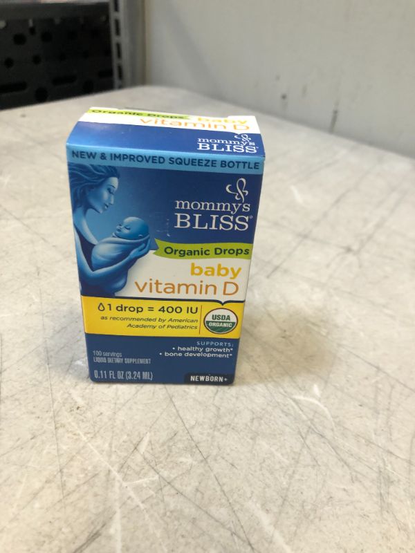 Photo 1 of Organic Baby Vitamin D Drops 100 Servings exp date 11-2022