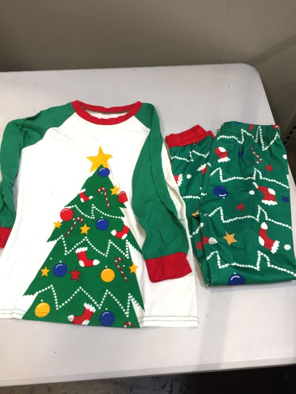 Photo 1 of Christmas kids Pajama set --Size  140  ( Looks like 7/8)