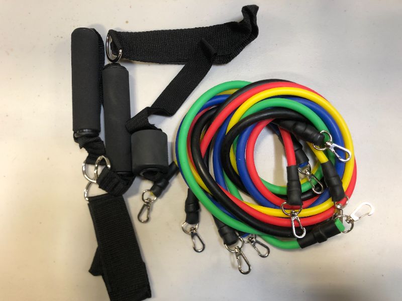 Photo 1 of 11pcs resistance bands set