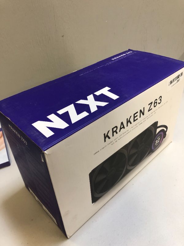 Photo 2 of NZXT Kraken RL-KRZ63-01 Cooling Fan/Radiator/Water Block