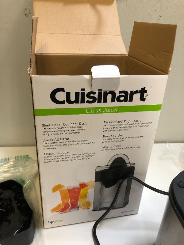 Photo 1 of CuisinArt Citrus Juicer