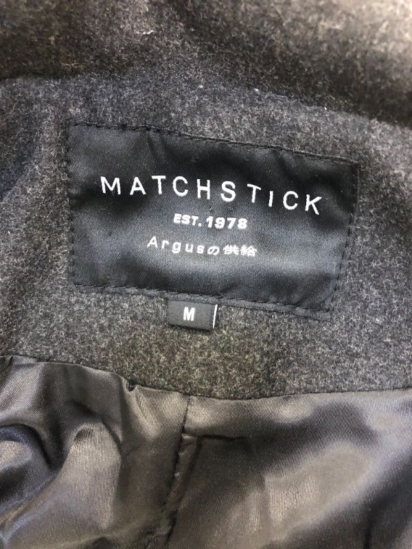 Photo 2 of Men's fashion business coat Charcoal gray color size medium