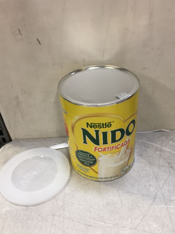 Photo 2 of Nido Milk Powder - 56.4 Oz
exp march 31 2022