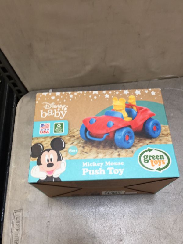 Photo 3 of Green Toys Disney Baby Mickey Mouse Push Toy
