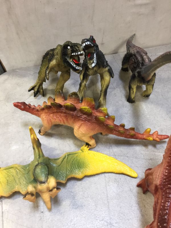 Photo 2 of kids dinosaur toys 6 pcs