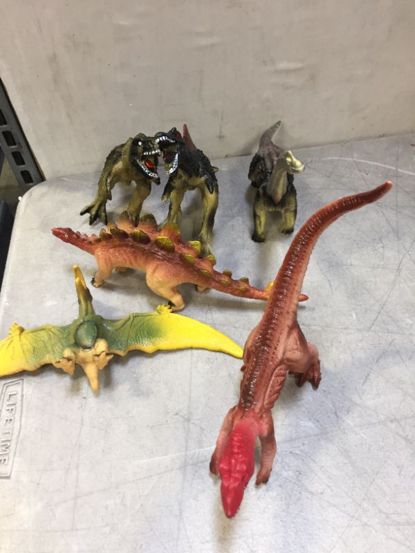 Photo 1 of kids dinosaur toys 6 pcs