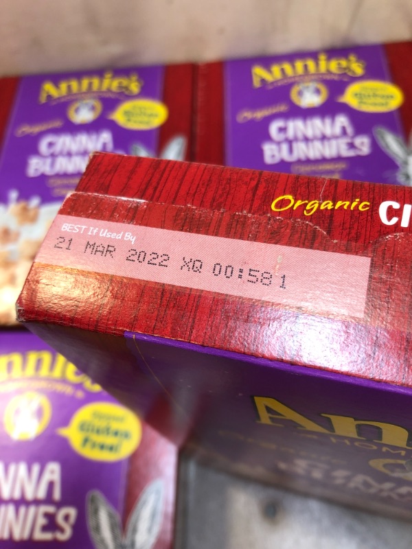 Photo 3 of Annie's Gluten Free, Organic Cinnabunnies Cinnamon Cereal, 10 oz -  6 PACK - 
BEST BY MARCH - 21 - 22 