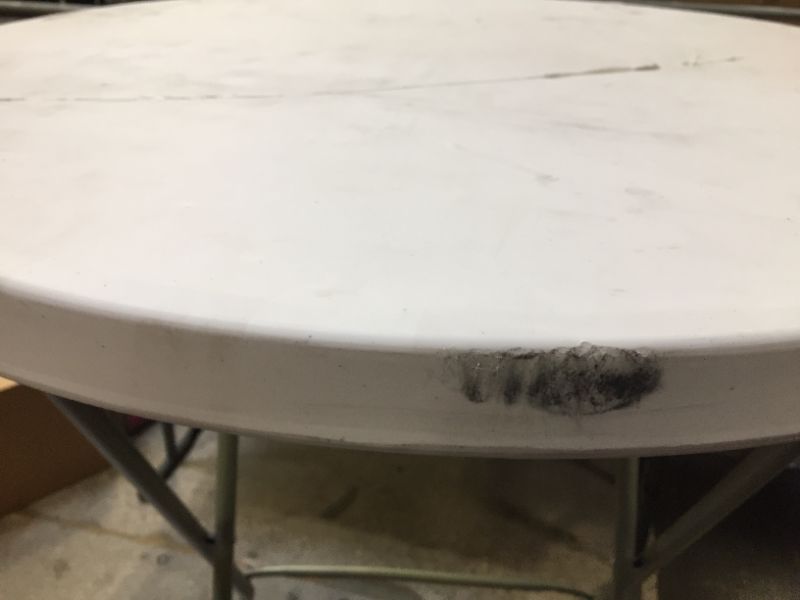Photo 1 of 31in Wide x 44in Tall White Table