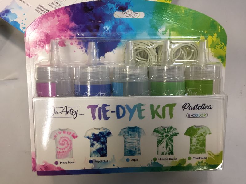 Photo 1 of pastellea tie dye kit -5 Colors