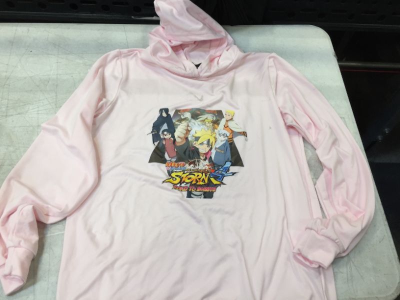 Photo 1 of fancyqube naruto storm 4 pink sweatshirt kids small