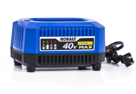 Photo 1 of Kobalt 40-Volt Lithium Ion Standard Charger