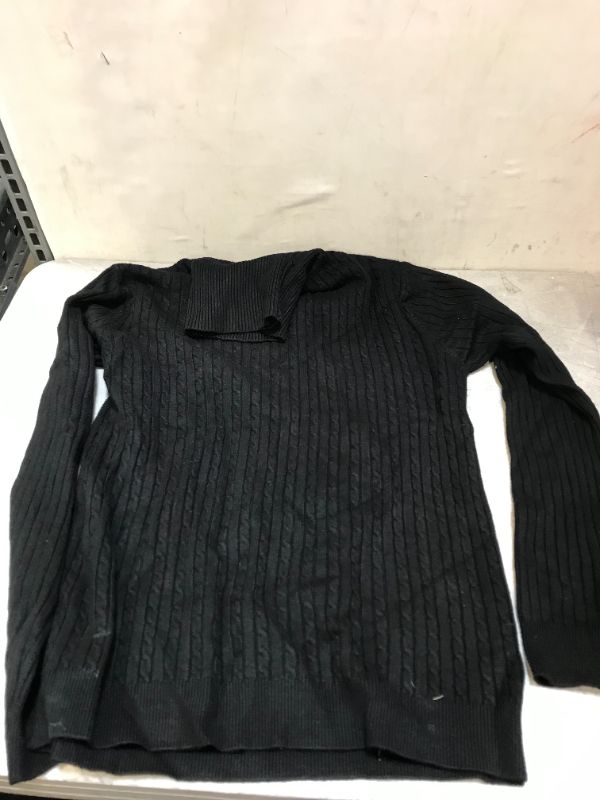 Photo 1 of Womens size m black long-sleeved turtle neck 