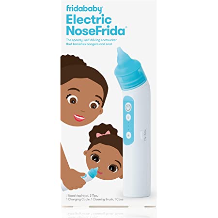 Photo 1 of FridaBaby Electric NoseFrida | USB Rechargeable Nasal Aspirator with Different Levels of Suction by Frida Baby (OPEN BOX NO INDICATION OF USAGE) 
