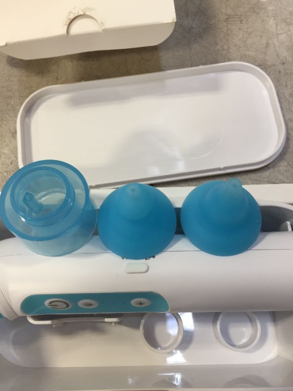 Photo 7 of FridaBaby Electric NoseFrida | USB Rechargeable Nasal Aspirator with Different Levels of Suction by Frida Baby (OPEN BOX NO INDICATION OF USAGE) 
