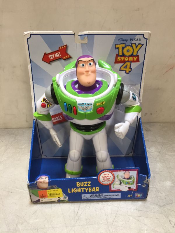 Photo 2 of Disney Buzz Lightyear Interactive Talking Action Figure - 12 Inches
